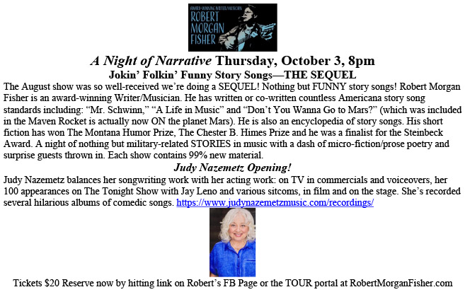 A Night of Narrative - Oct 3, 2024